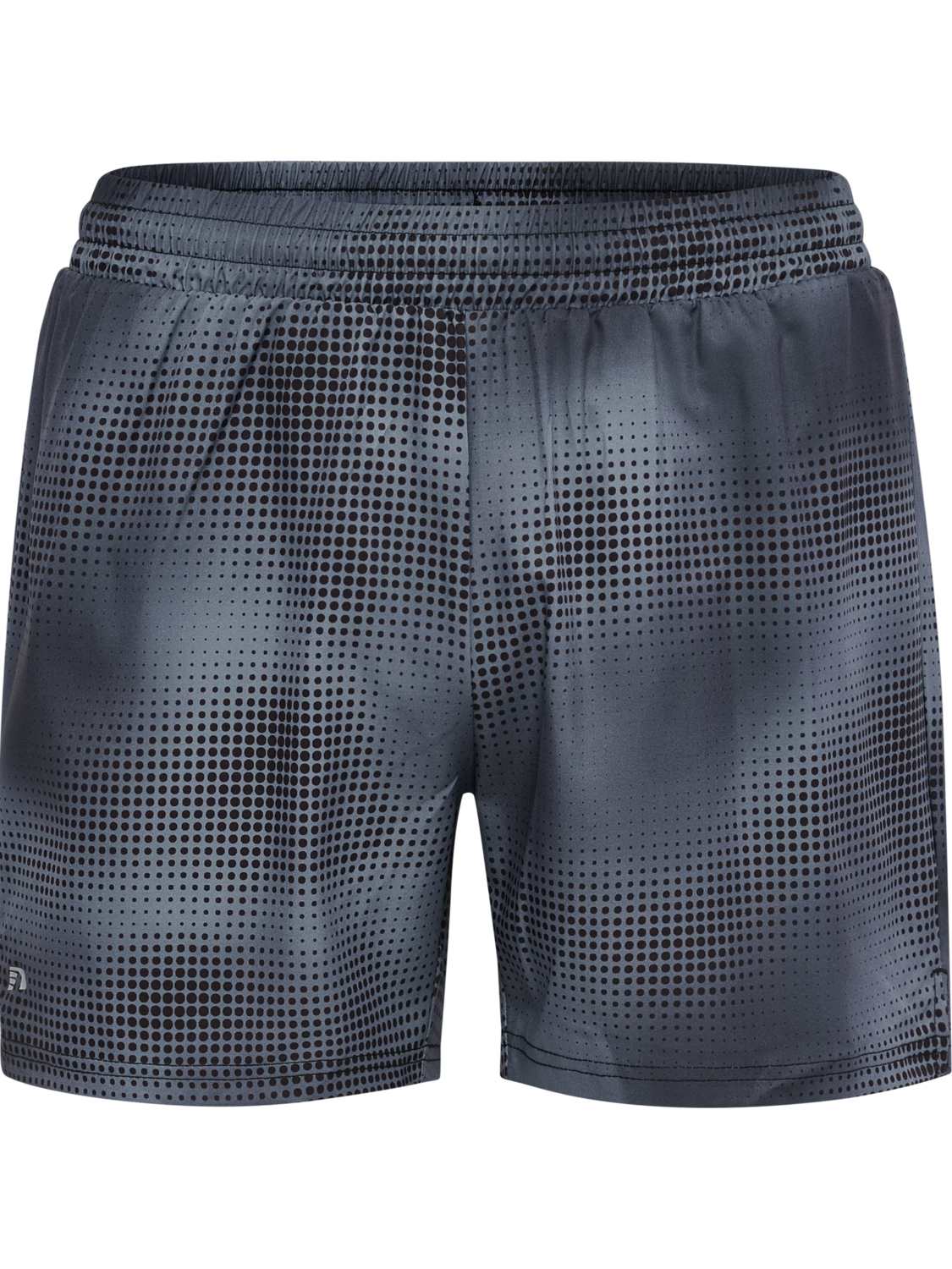 nwlSTRIDE AOP 5inch SHORTS, BLACK, packshot