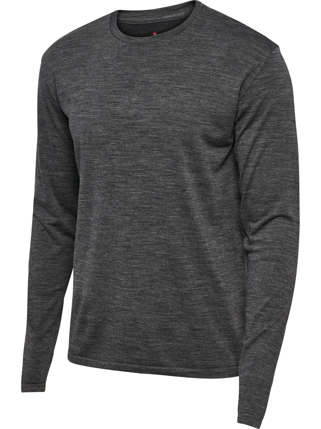 nwlTHERMA WOOL BLEND T-SHIRT L/S, BLACK, packshot