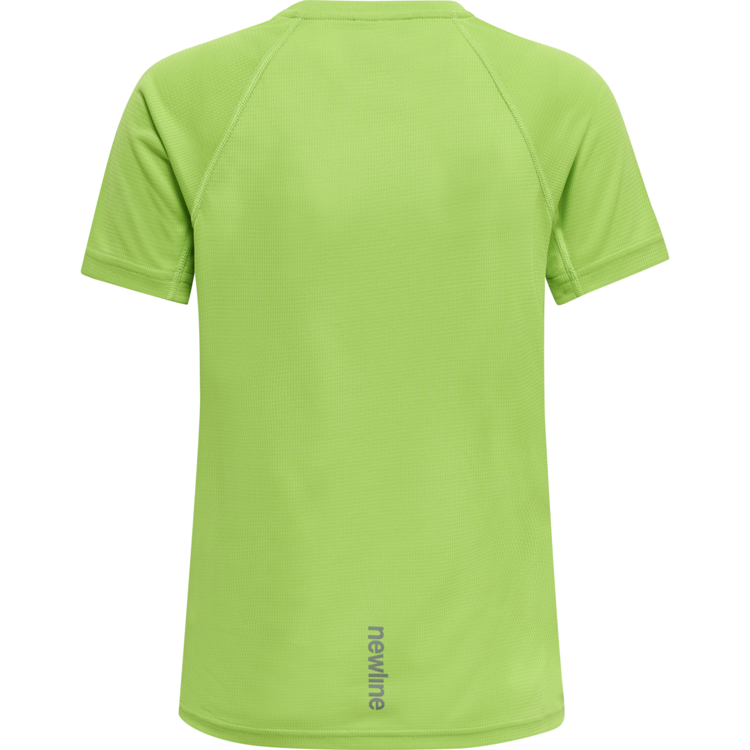KIDS CORE RUNNING T-SHIRT S/S, GREEN FLASH, packshot