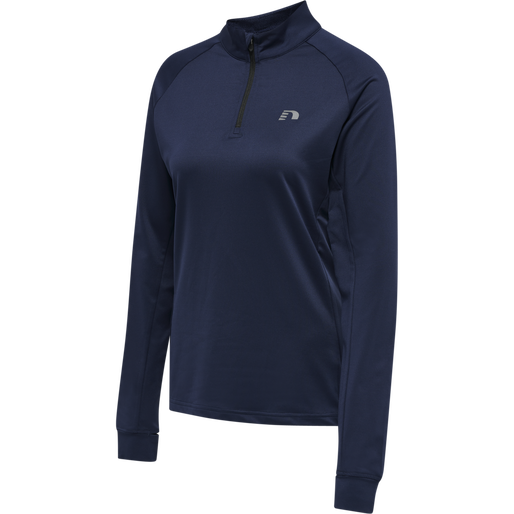 WOMEN'S CORE MIDLAYER, BLACK IRIS, packshot