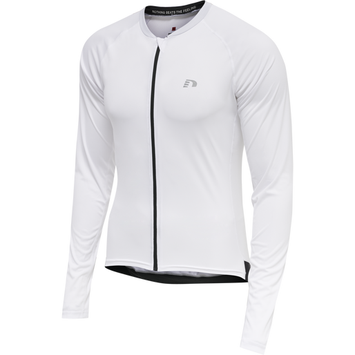 MENS CORE BIKE L/S JERSEY, WHITE, packshot