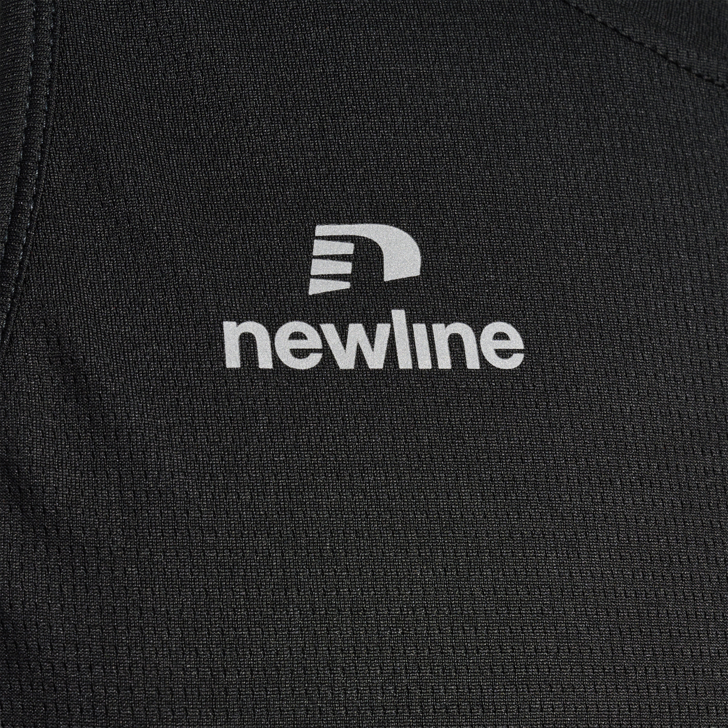 MEN'S ATHLETIC RUNNING SINGLET, BLACK, packshot