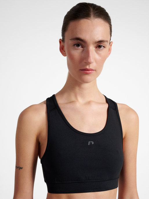 nwlLEAN SPORTS BRA, BLACK, model