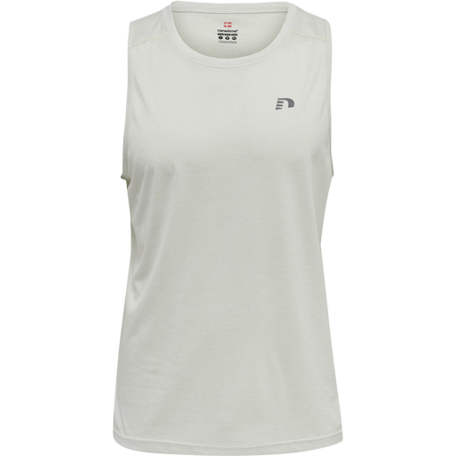 MEN RUNNING SINGLET, OYSTER MUSHROOM MELANGE, packshot