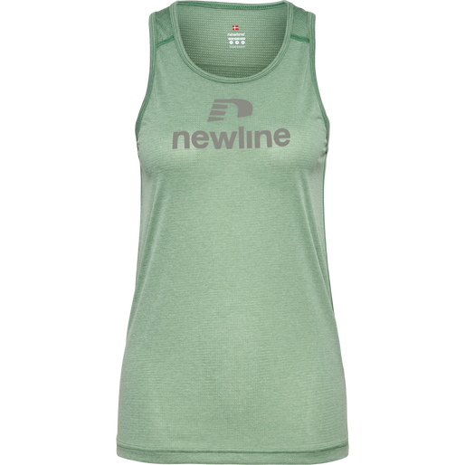nwlFONTANA SINGLET WOMAN, GREEN BAY MELANGE, packshot