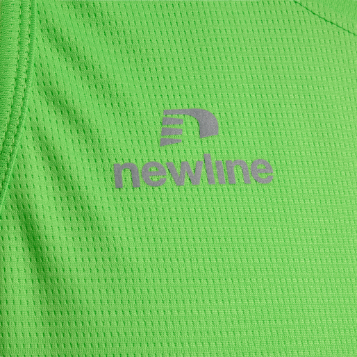 MEN'S ATHLETIC RUNNING SINGLET, GREEN FLASH, packshot