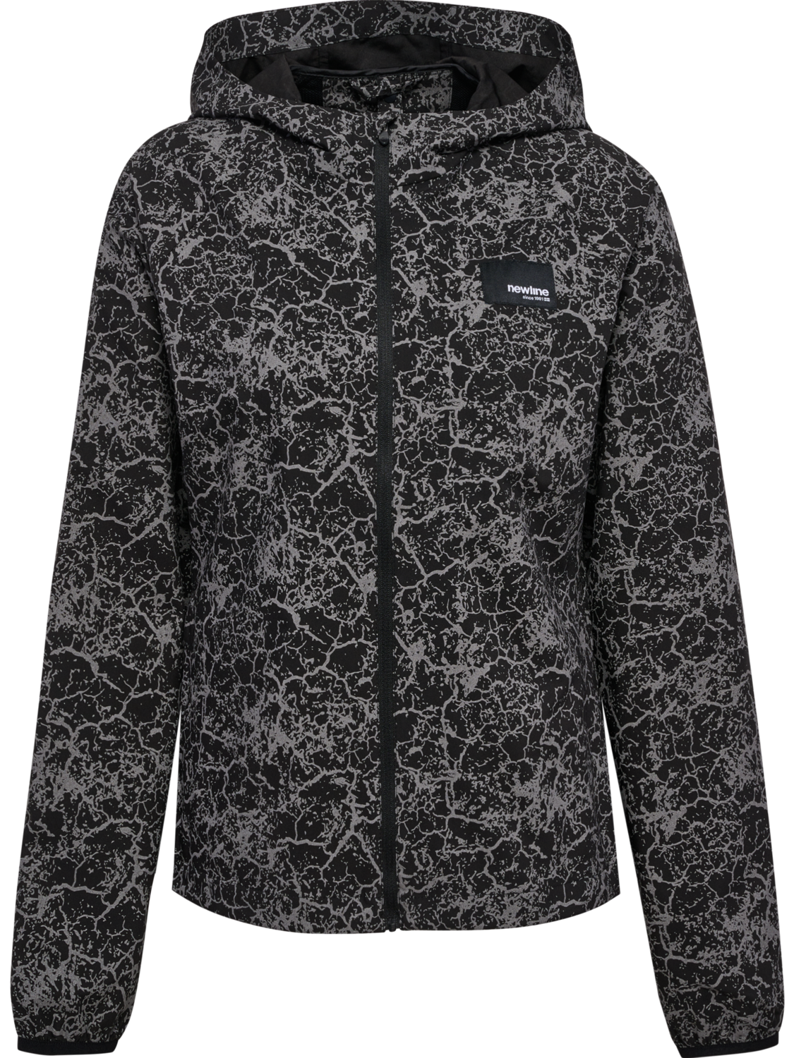 nwlFLASH REFLECTIVE JACKET W, BLACK, packshot