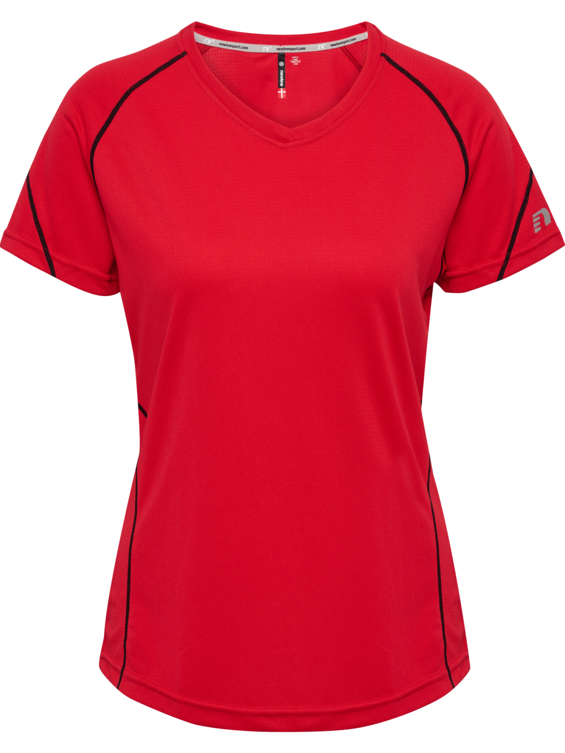 BASE COOLSKIN TEE, RED, packshot