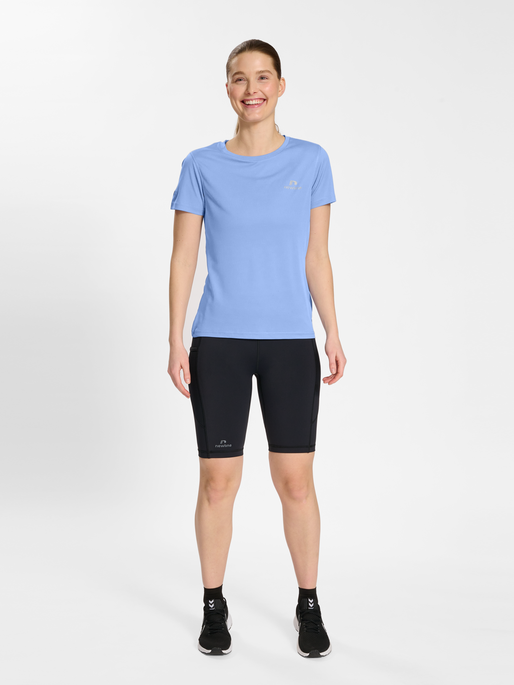nwlMEMPHIS T-SHIRT S/S WOMAN, LAVENDER LUSTRE, model