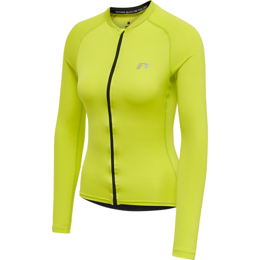 WOMENS CORE BIKE L/S JERSEY, EVENING PRIMROSE, packshot