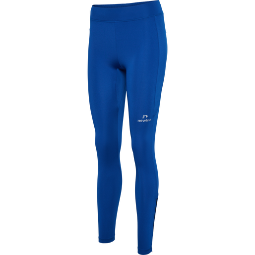 WOMEN'S ATHLETIC TIGHTS, TRUE BLUE, packshot