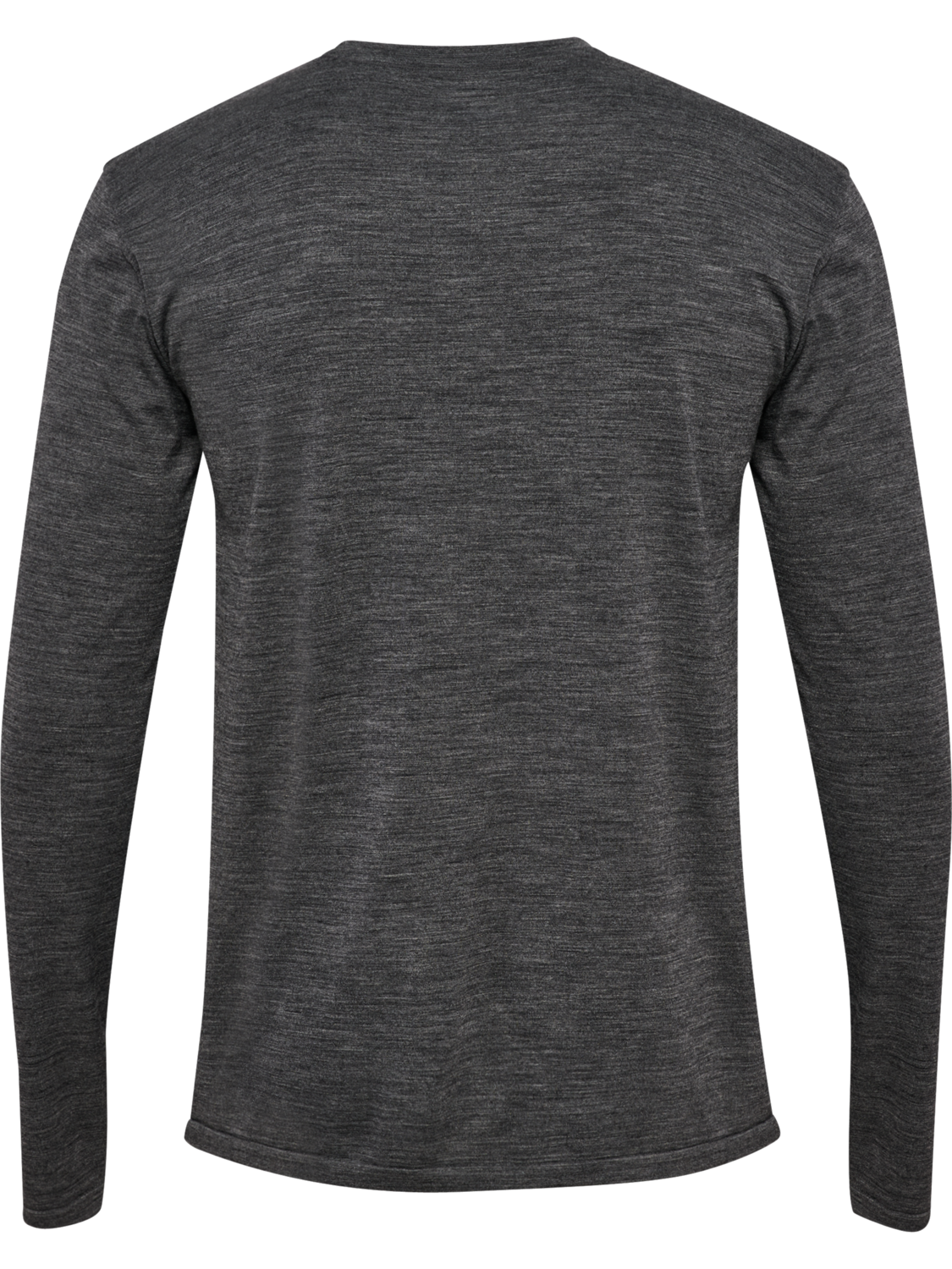 nwlTHERMA WOOL BLEND T-SHIRT L/S, BLACK, packshot