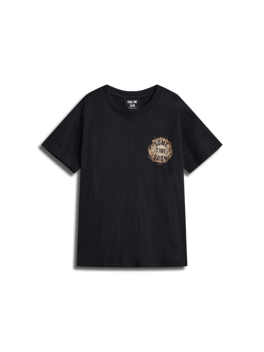 stsMORENO T-SHIRT, BLACK, packshot