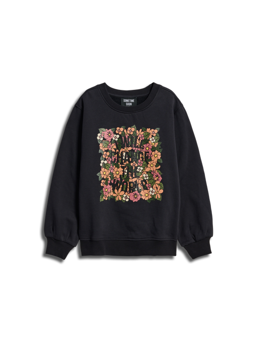 stsKATHY SWEATSHIRT, BLACK, packshot