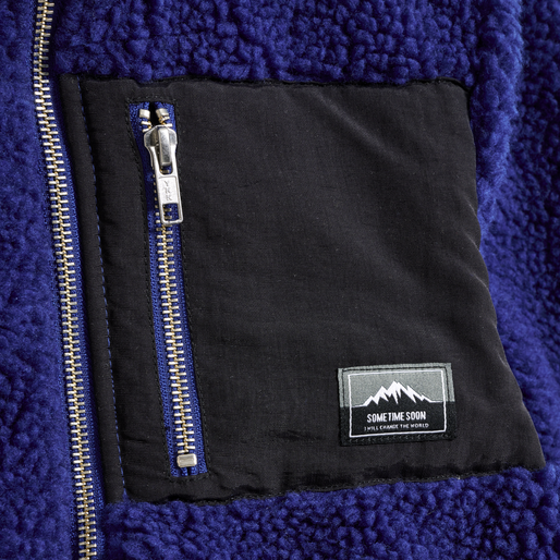 stmVENTURE FLEECE JACKET, NAVY PEONY stmVENTURE FLEECE JACKET, NAVY PEONY, packshot