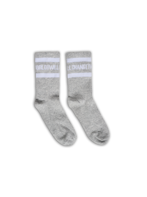 stsCARBON SOCK 2-PACK, LIGHT GREY MELANGE, packshot