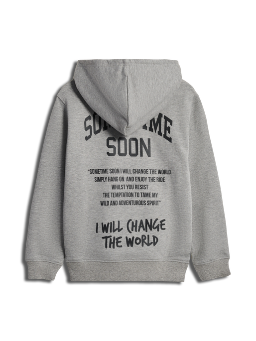 stsDIMAS HOODIE, LIGHT GREY MELANGE stsDIMAS HOODIE, LIGHT GREY MELANGE, packshot