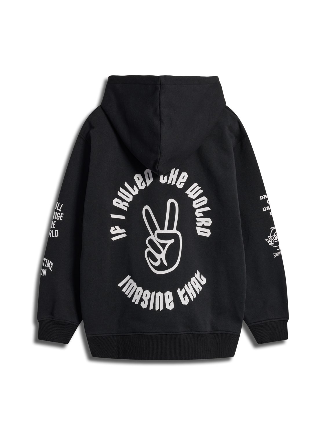 stsORTEGA HOODIE, BLACK, packshot