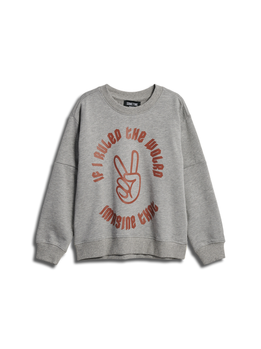stsSOFIA SWEATSHIRT, LIGHT GREY MELANGE, packshot